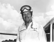 Pioneer Mike Klapak won NASCAR Sportsman championship three years - Old Photo