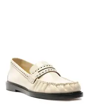 Alexandre Birman Women's Olga Block Heel Loafer Flats