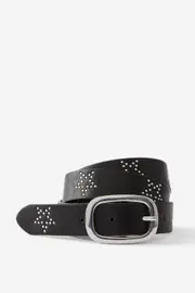 [Supré] Supré - Studded Star Belt - Black/silver 2XSXS BLACK/SILVER