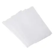 5.1x7.5" Clear Book Cover, 30 Pcs Textbook Protector with Adhesive Tape, Clear