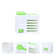 2 Pcs Bread Slicer Toast Cutter Baking Tool Decorating Tins for
