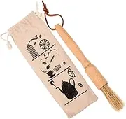 DINHEAROM Coffee Machine Cleaning Brush Versatile Tool for Coffee Utensils Nonslip Grip Design for Efficient Cleaning of Coffee Grounds and Grinders