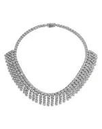 Nadri Starlet Fringe Necklace, 16