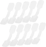 NOLITOY 30pcs Cable Cable Labels Tags Cable Markers and Tags Labels for Cable Cord Label Stickers Colorful and Writable Cable Labels Cable Organizer Wire Tags Labels Nylon White