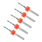 1/8" Shank 1.6mm Tungsten Carbide CNC Precision Micro PCB Drill Bits 5-Pieces