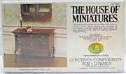X-Acto House of Miniatures 40024 Chippendale Lowboy Circa 1725