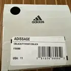 adidas Adissage Men's Slides - Core Black /Cloud White /Core Black, US 11