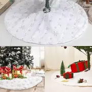 48''/59'' Christmas Tree Skirt Tree Mat Xmas Holiday Party Decorations Ornaments