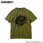 【LABS】CHUSE 2018″S/S LOGO INK PAINTING LOGO TEE / 軍綠