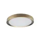 Dainolite FYN-1224LEDFH Flynn 12"W LED Flush Mount Ceiling - Brass