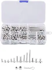 Stainless Steel Screw Kit for Slash 4x4, RC Car Screws & Hardware Set with Storage Box