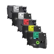 5×Compatible For Brother P-Touch Label Tape Set TZ141 241 441 641 741 18mm