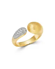 Marco Bicego 18K Yellow Gold & 18K White Gold Lucia Diamond Open Link Ring