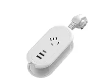 Extension Cord with Multiple Outlets – Surge Protector, USB Charging Station | Space-Saving Outlet Extender with Type-C Port, Cord Management for Home, Desk, Laptop