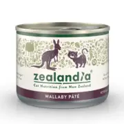 ZEALANDIA Wallaby Pate For Cats 170g 24 cans