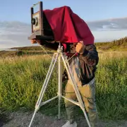 Waterproof 110x120cm Dark Cloth Focusing Hood For 4x5 Large Format Camera eTone