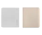 Kobo Libra Colour White with Notebook SleepCover Case (Sand Beige)