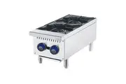 CookRite 2 Burner Cook Tops NG ATHP-12-2-NG - ATHP-12-2-NG-SM