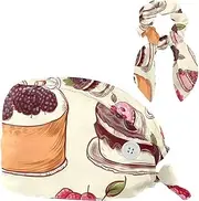 [YTYVAGT] Scrub Caps Women,Scrub Hats Suitable for Women,Desserts Cake Cherry Strawberry