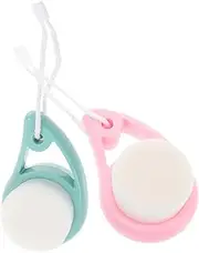 CANIGHT Compact Facial Cleansing Brush Gentle Skin Face Scrubber Exfoliator for Travel