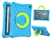 Fire HD 10 Case,Fire HD 10 Plus Tablet Case for Kids (13th/11th I-Blue