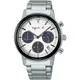 agnes b. 法式簡約太陽能計時腕錶VR42-KPJ0S(BZ5011X1)-40mm-白面鋼帶【刷卡回饋 分期0利率】【APP下單4%點數回饋】