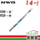 【NWB】雨刷條 原廠 竹節 14吋 DW35GN 9mm_送安裝(車麗屋)