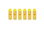 6PK Chupa Chups Room Spray Air Freshener Home/Room Deodoriser 300ml Mango Yellow