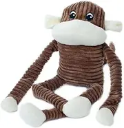 ZippyPaws Spencer Crinkle Monkey Brown Extra Large 53.5X15cm, Brown, X-Large