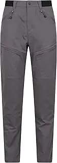 [Mountain Warehouse] Jungle Mens Trekking Trousers - Water-Resistant, UV Protect, Elastic Waistband, Bottoms - Best for Spring Summer, Walking, Hiking, Outdoors & Trekking