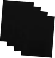 SEWACC 4pcs Packaging Lining Foam Inserts for Cases Padding Foam Packaging for Shipping Moving Packing Supplies Packing Supplies Boxes Cardboard Inserts for Mailers Black