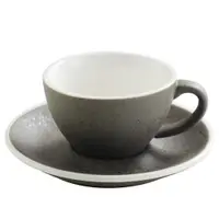 在飛比找ETMall東森購物網優惠-咖啡杯碟套裝300ml陶瓷復古精致意式濃縮標準卡布奇諾拉花拿