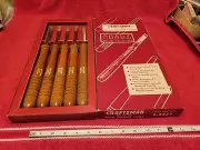 CRAFTSMAN SET OF FIVE WOOD TURNING TOOLS 9-2855 NOS VTG USA