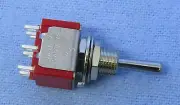 Philmore 30-10020 DPDT ON-OFF-(ON) Mini Toggle Switch 5A@120V/28V DC