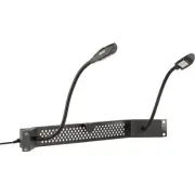DLED6-RM Rackmount Dual 6-LED Gooseneck Lights