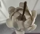 White Lotus Stick Incense Holder / Flower Incense Holder/ White Incense Holder