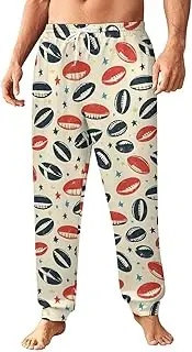 [Generic] Men's Sweatpants, Cosmic Rugby and Star Formation-42, Polyester Joggers, Sweatpants Jogging Pants for Workout Running