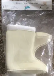 NEW Vtg Red Ball JETS Sz 2 Dynamo Replacement Boot Liners Winter Foam Inserts