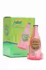 Fallout Nuka Cola Twist Glass Rocket Bottle & 10 Caps Replica NEW