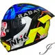 NHK GP-R Tech TR53#1 Rabat 黑藍 選手帽 全罩式安全帽