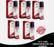 5 Bottles x 10ml Safecare Roll-On Strong Aromatherapy Refreshing Oil