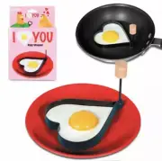 New Accoutrements Lovers I Love You Heart Egg Pancake Shaper Chef Kitchen Tool