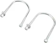 Club Cars Parts, 4 Nuts Rustproof Leaf Spring U Bolts 2pcs 1014902 for Repair Replacement for Club Car Precedent 2004-Up