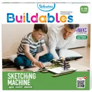 Skillmatics Buildables Sketching Machine - Super Fun DIY Kit Teaches Kids STEM