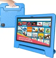 Upgraded Kids Learning Tablet – Octa-core Processor, 10.1" HD Sky Blue