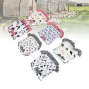 6Pcs Hen Saddle Breathable Full Protection Wing Back Protector Apron Saddle New