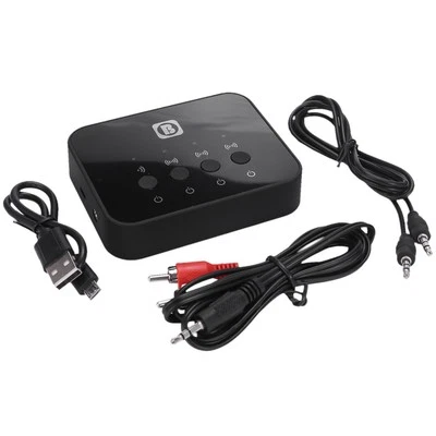 -107 Bluetooth 4.0 Stereo Audio Transmitter Splitter Adapter Music2434