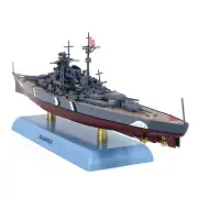 25cm Diecast Alloy 1/1000 Scale WWII Bismarck Battleship Model Toy Gift