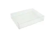 100 Pack of 15*15*4cm Clear PVC Plastic Folding Packaging Small rectangle/square Boxes for Wedding Jewelry Gift Party Favor Model Candy Chocolate Soap Box