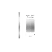 SAAS Pinstripe Solid Line Car Tape Decals Stickers Silver 6mm x 10 Metres